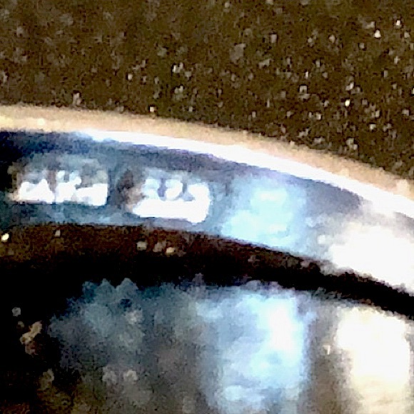 Tourmaline Sterling Silver Single Band Ring w Seven Faceted Oval Gems Sz 8-3/4 - Picture 12 of 17